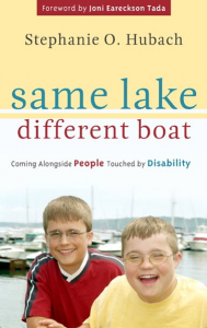 "Same Lake, Different Boat" provides an excellent theological overview of disability issues, and provides other resources to encourage the discussion of these issues.